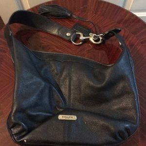 Black Coach shoulder bag